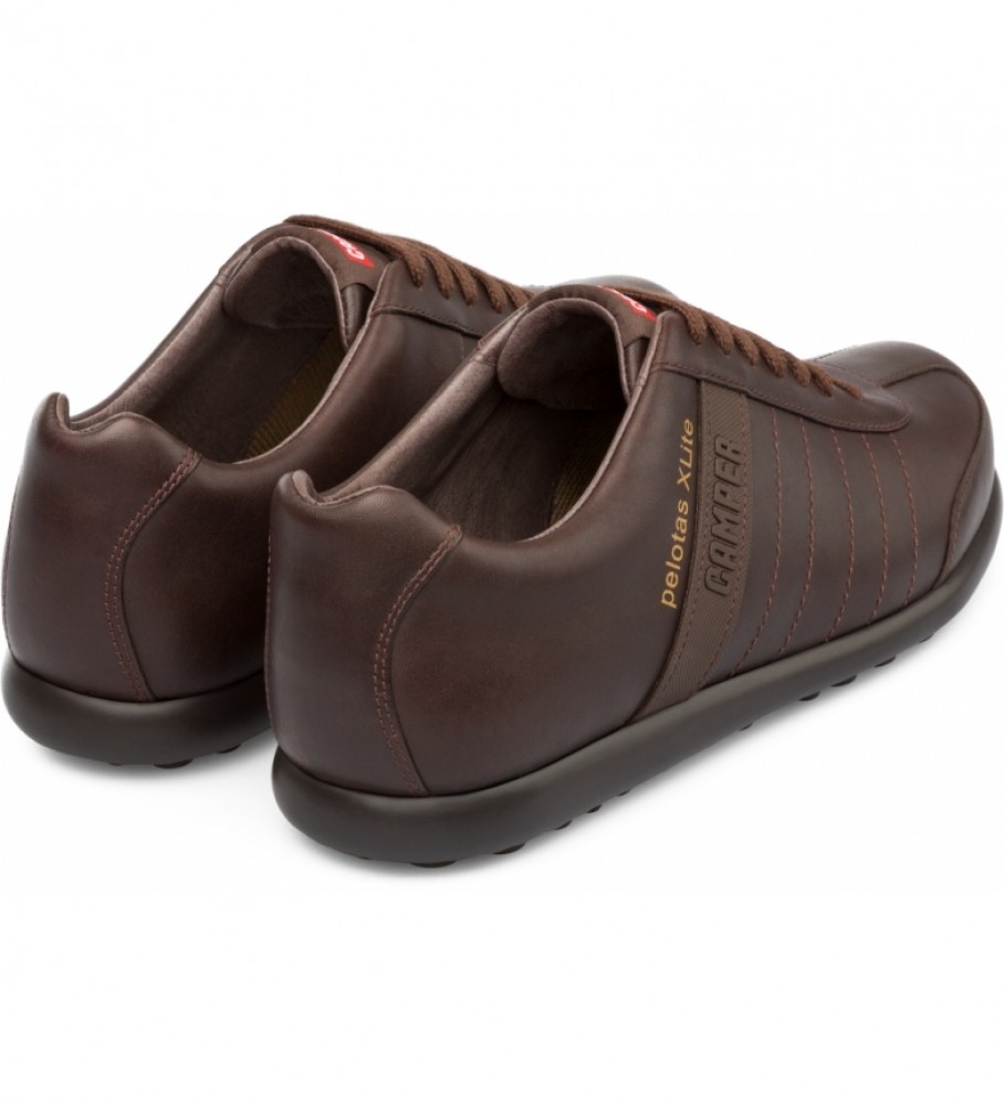 Sapatos de couro Camper Balls XL marrom