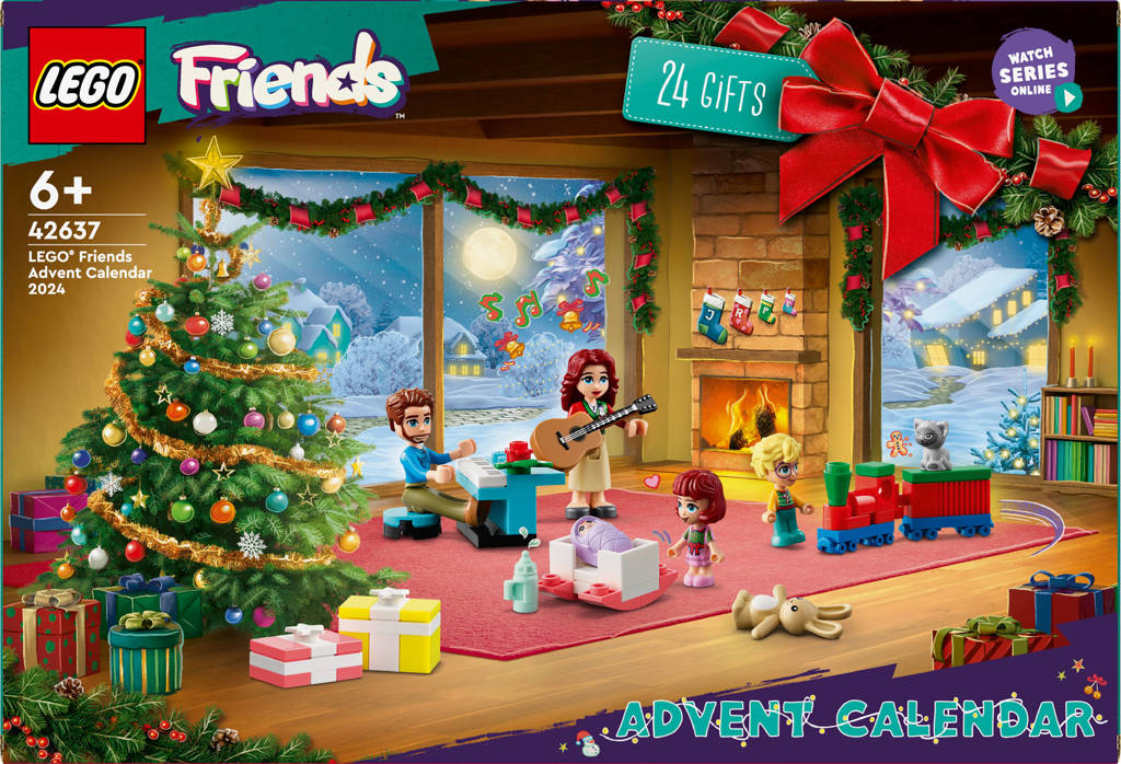 Tellen is weten.Friends adventkalender 2024, Kerst Speelgoed voor Kinderen 42637