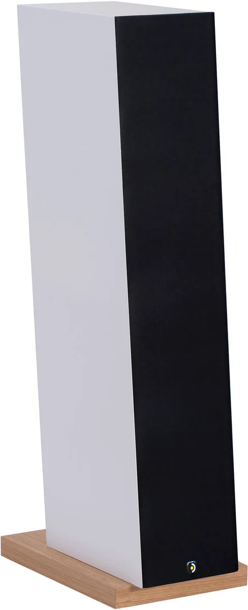 Davis Acoustics Courbet N°8 Blanc satiné (la paire) Enceintes colonne