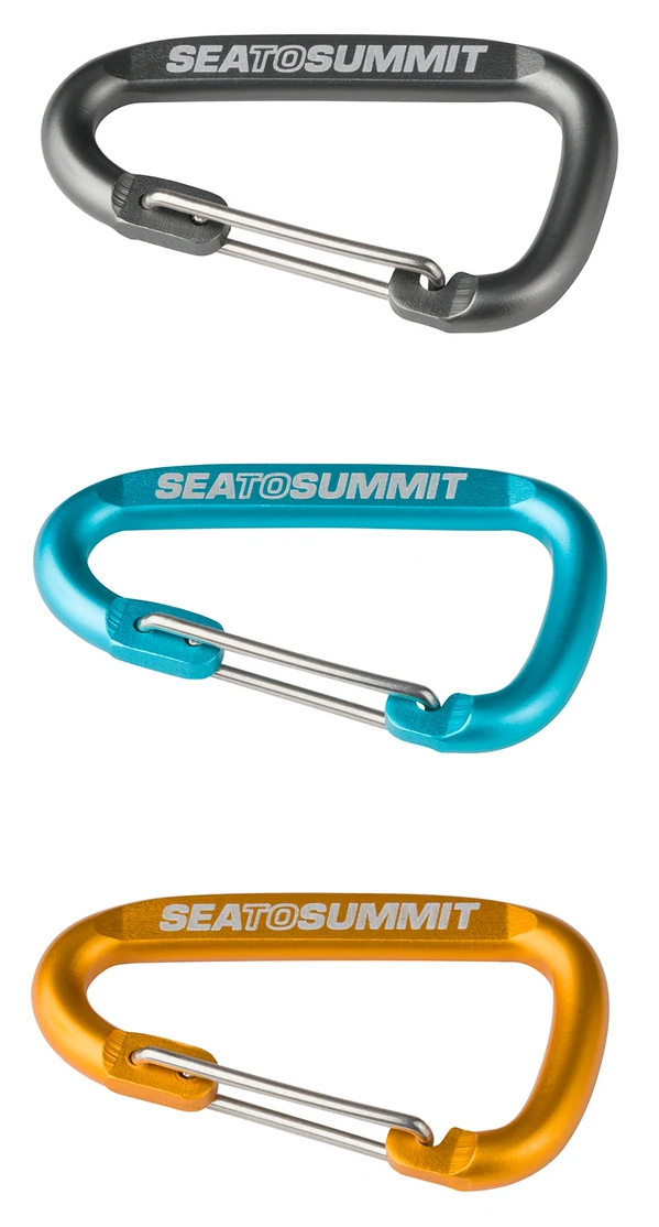 Small Carabiner 3pk Mixed