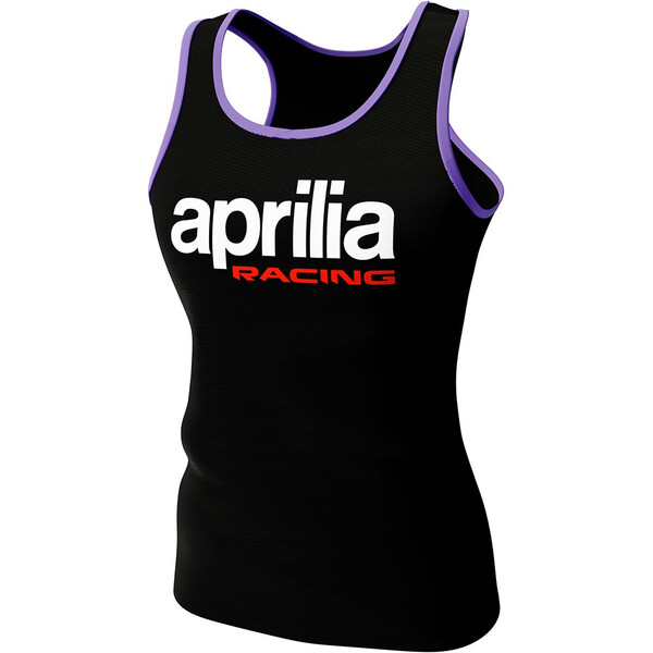 Ixon - Débardeur femme Aprilia 24 Noir / Blanc