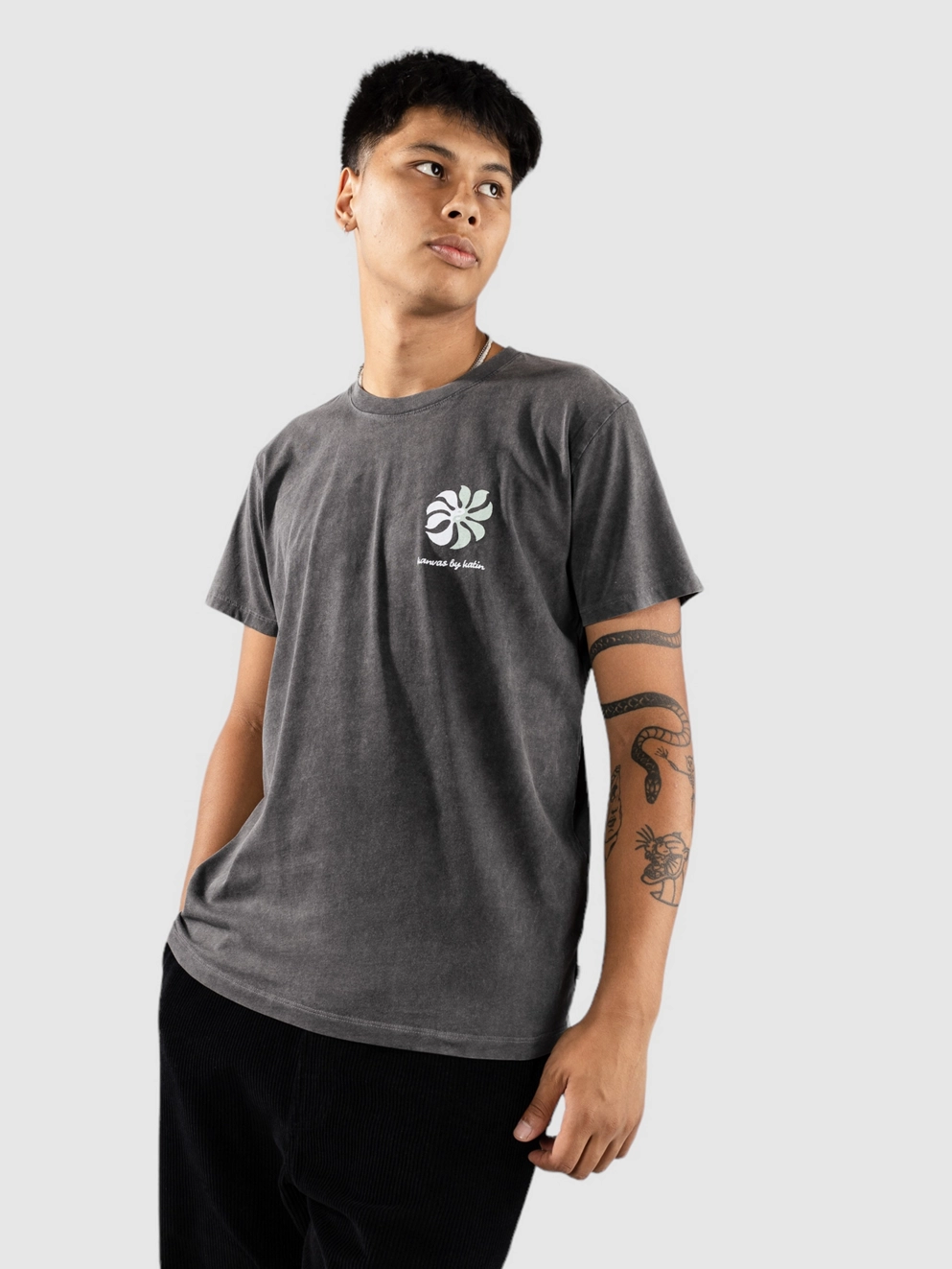 Katin USA Together T-Shirt black sand wash