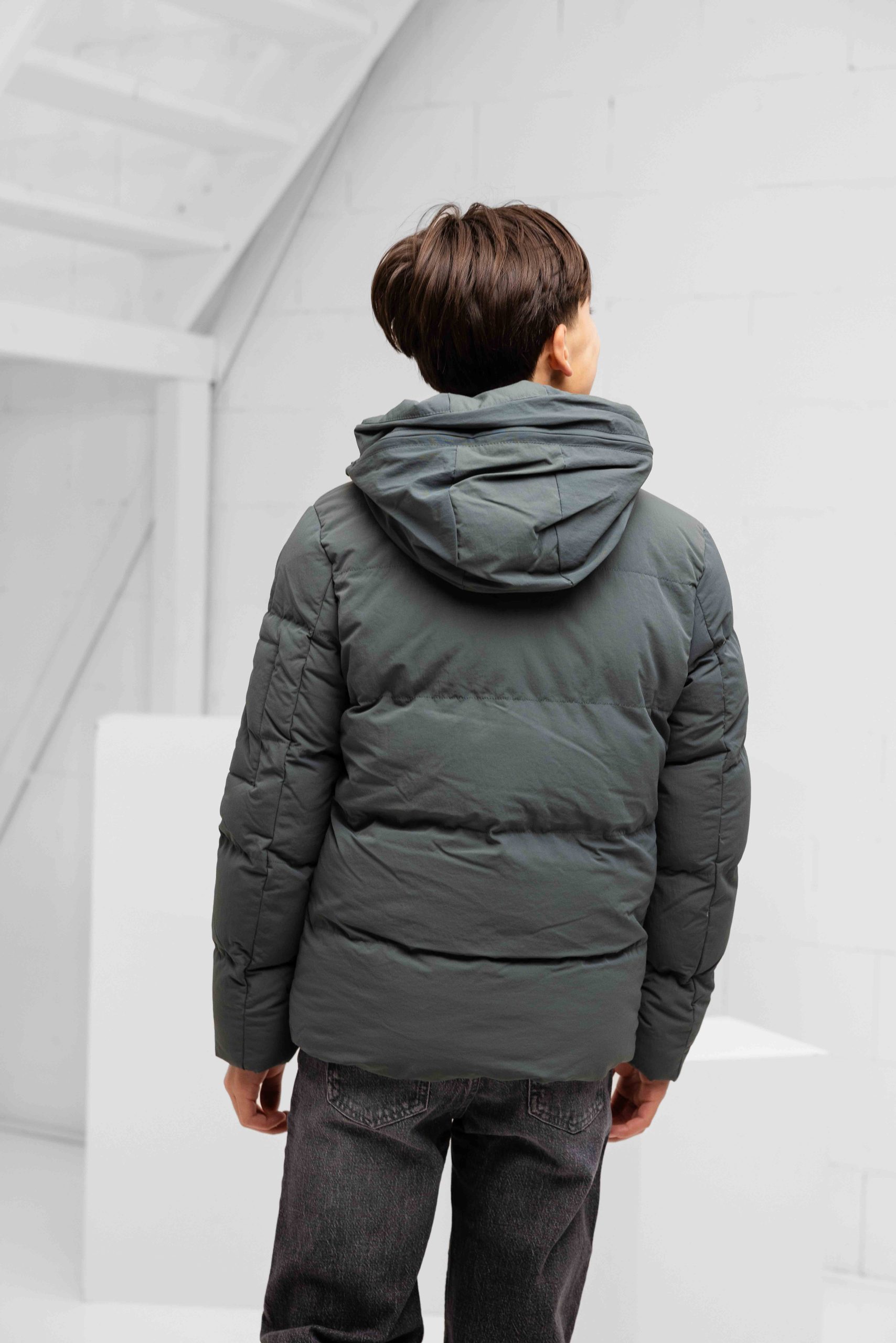 Ballin Amsterdam Puffer Winterjas Kids Groen