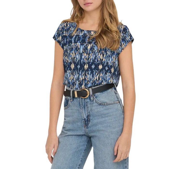 Only Vic S/S AOP Top Dames