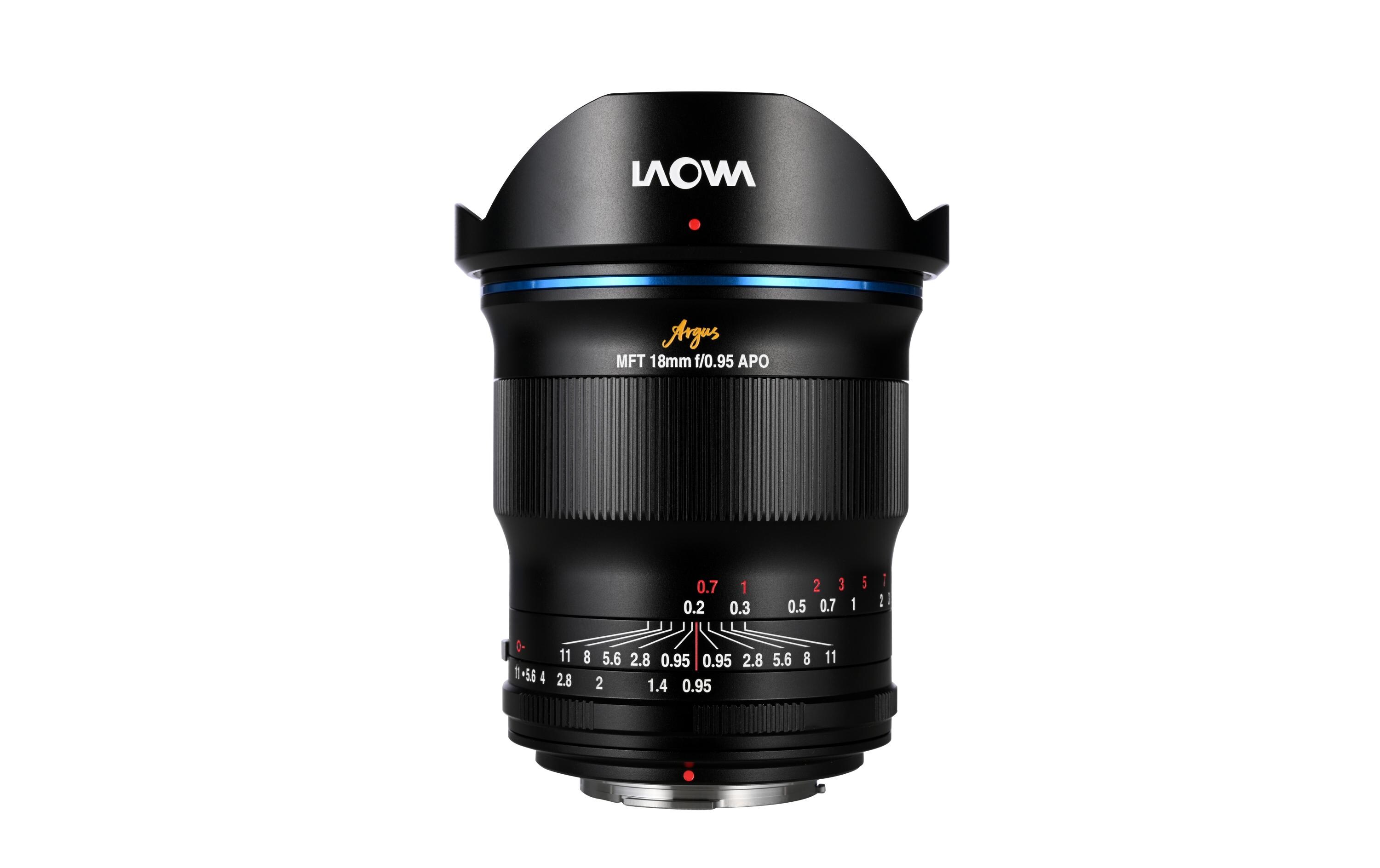 Festbrennweite Argus 18 mm f/0.95 CF APO – MFT<br>Lichtstarke Festbrennweite