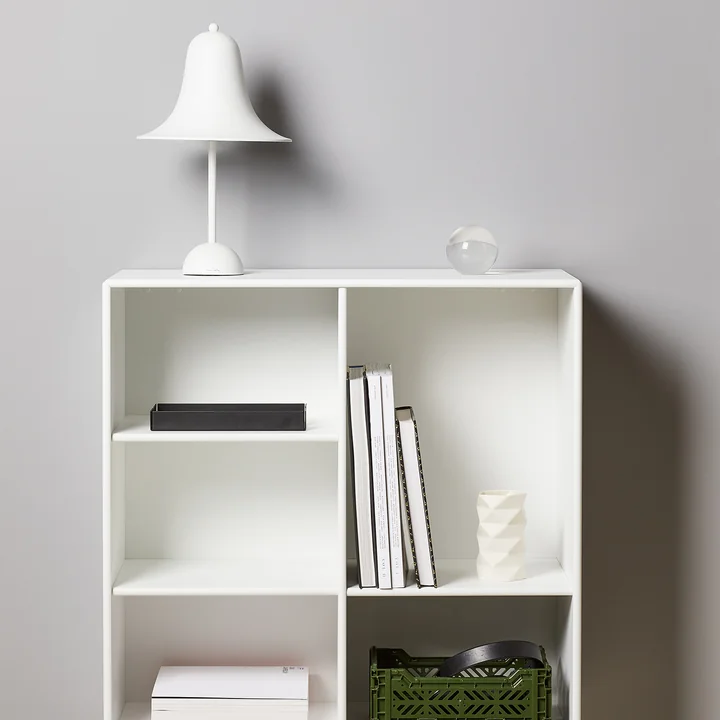 Verpan - Pantop Tischleuchte, Ø 23 cm, mintgrau