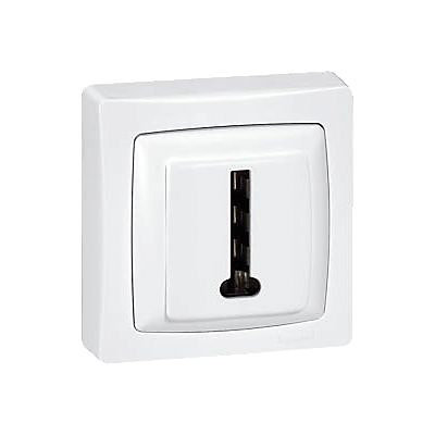 Prise téléphone ASL Legrand blanc