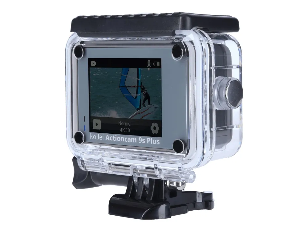 Rollei ActionCam 9S Plus - Action-kamera - 4K / 60 fps - 8.51 MP - Wi-Fi - undervands op til 40 m
