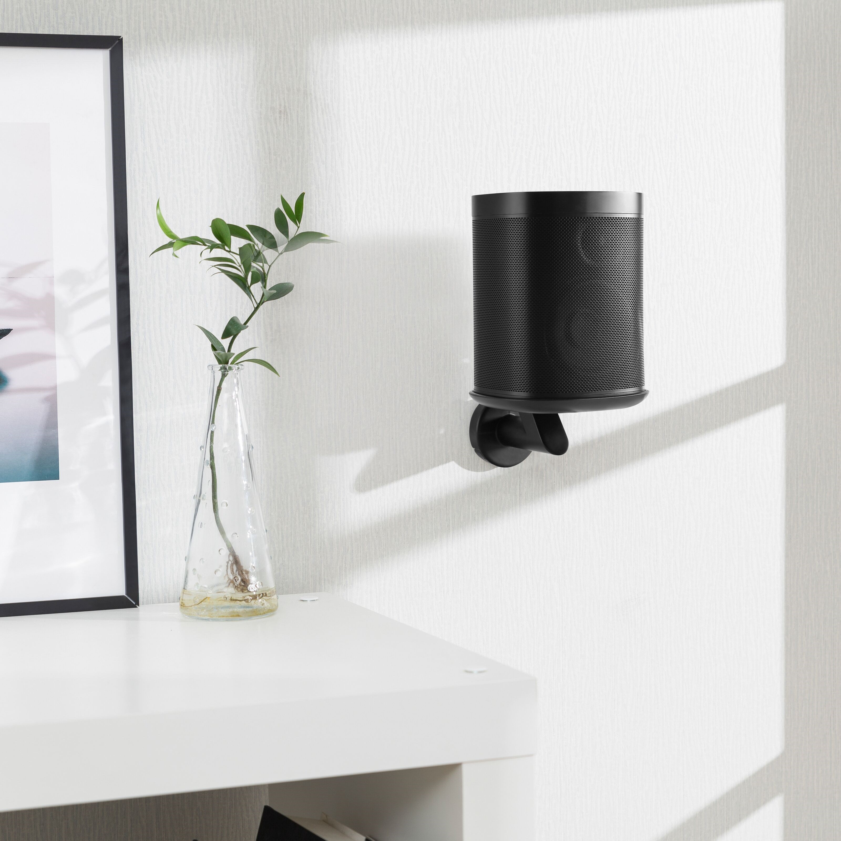 Nikabe Veggfeste for Sonos-høyttaler Hvit