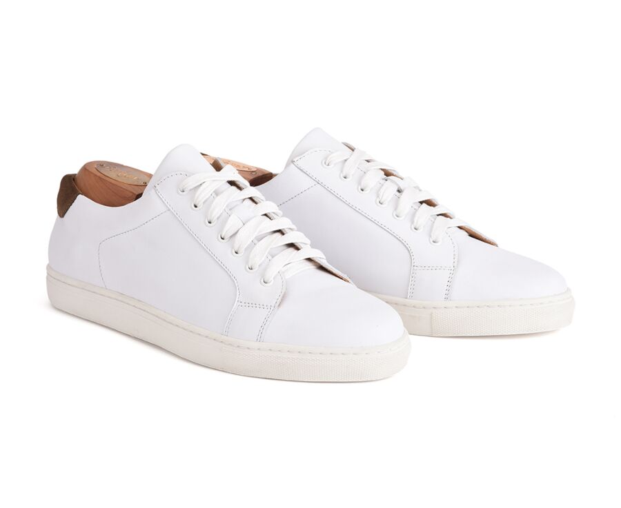 Sneakers cuir homme Blanc - INGLEWOOD