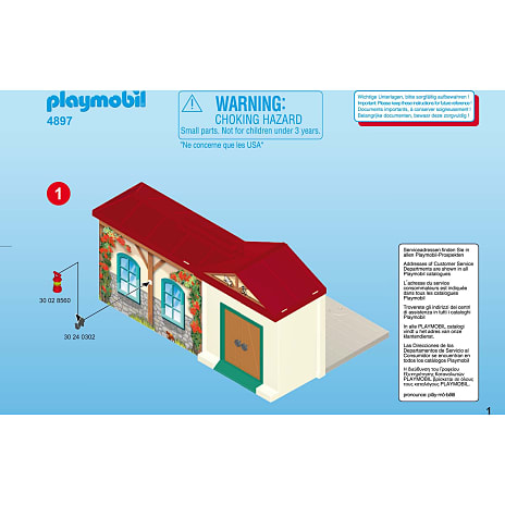 Playmobil Take Along Farm 4897
