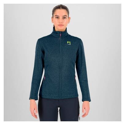 Polaire Karpos Pizzocco Full Zip Femme Bleu