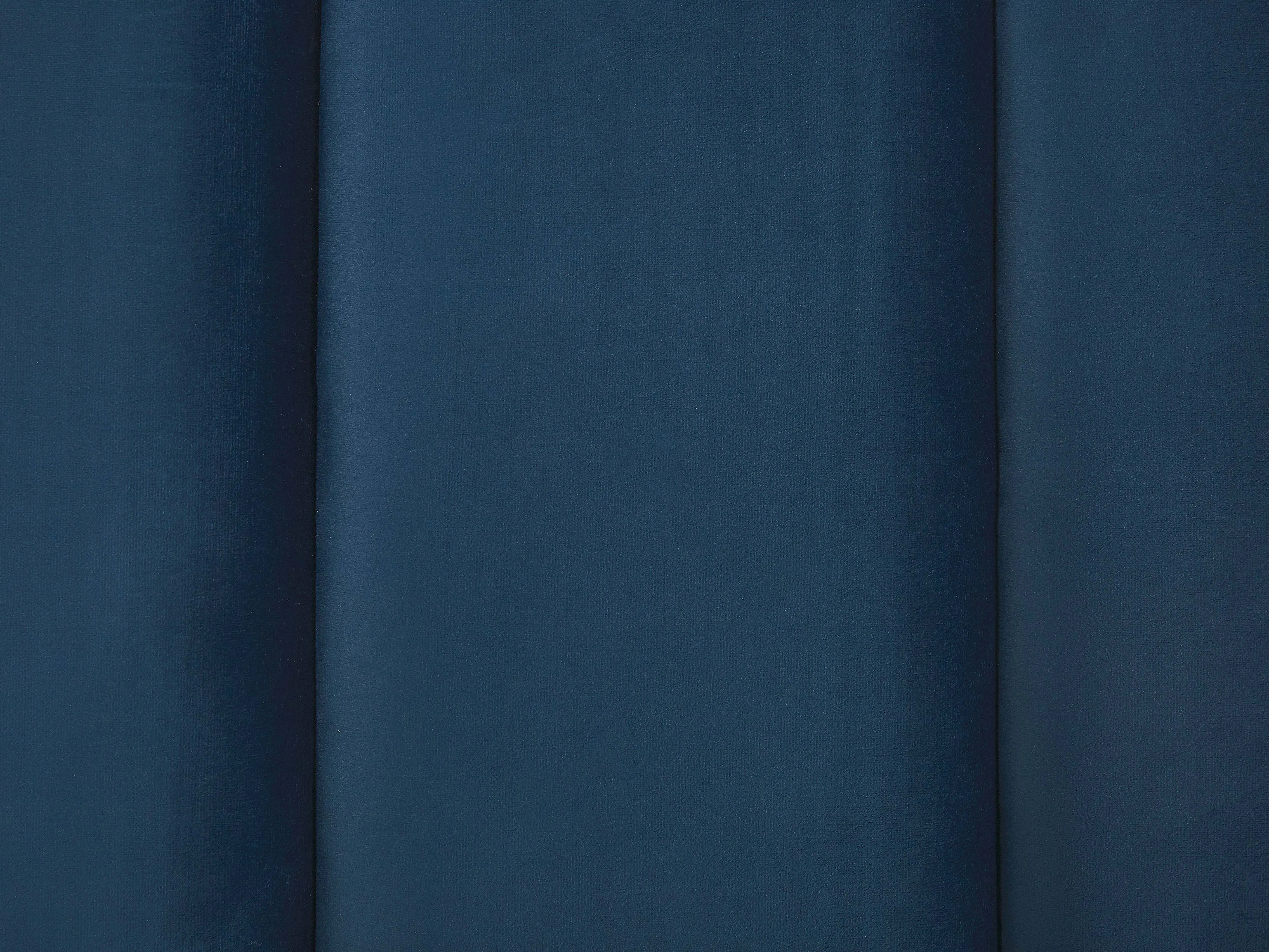 Bed met opbergruimte Fluweel SEZANNE 180 x 200 cm Marineblauw