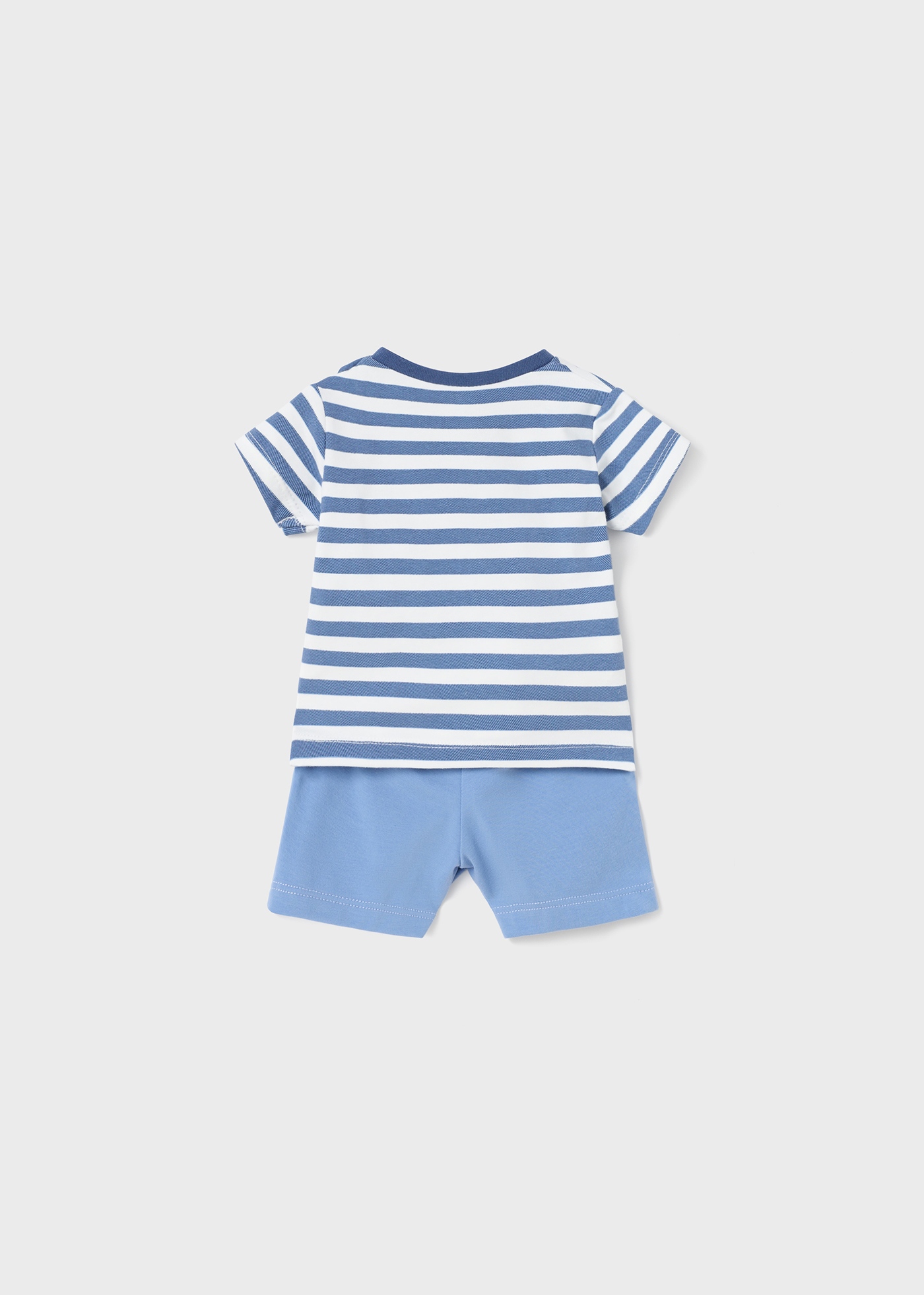 Conjunto de algodão com 4 peças para recém-nascido