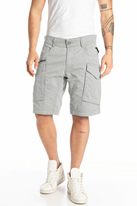 Replay grijze heren korte broek