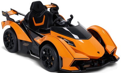 Lamborghini Vision Gran Turismo Elbil, Oransje