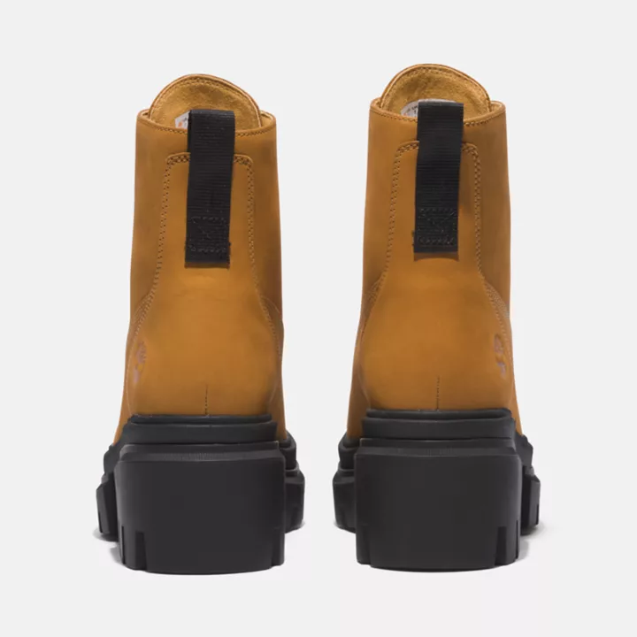 Bota feminina Everleigh de 15 cm (6 polegadas) na cor amarela.