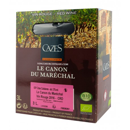 Cazes - Canon du maréchal rouge 3L