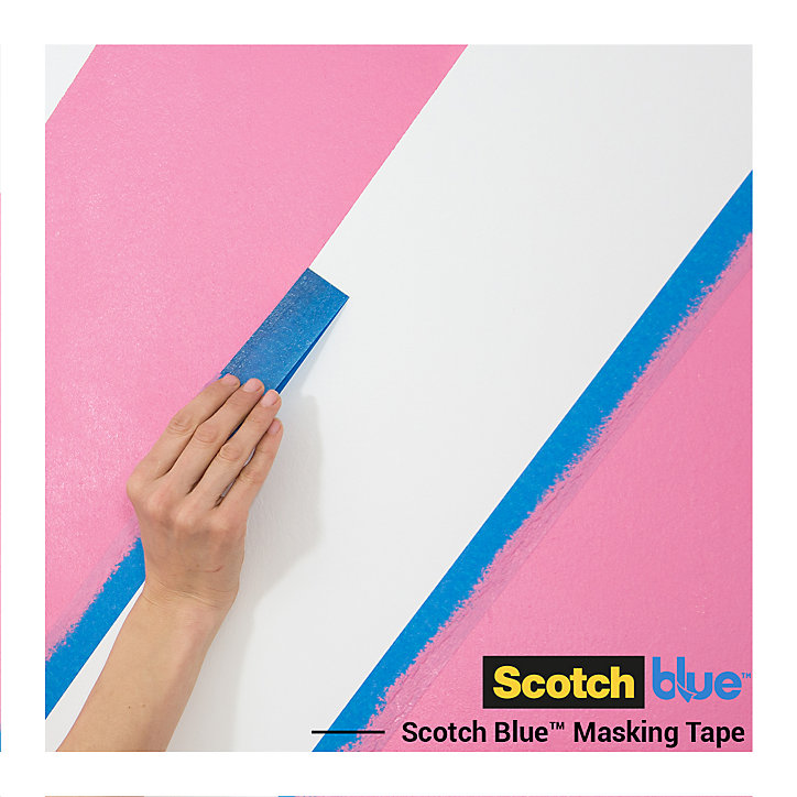 Ruban de Masquage premium Finitions Parfaites ScotchBlue™ 2093 Bleu 36 mm x 41 m