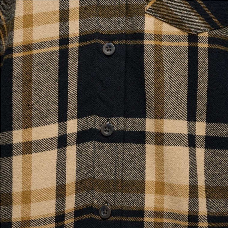 Black Diamond W Project Flannel Khaki/Black Plaid