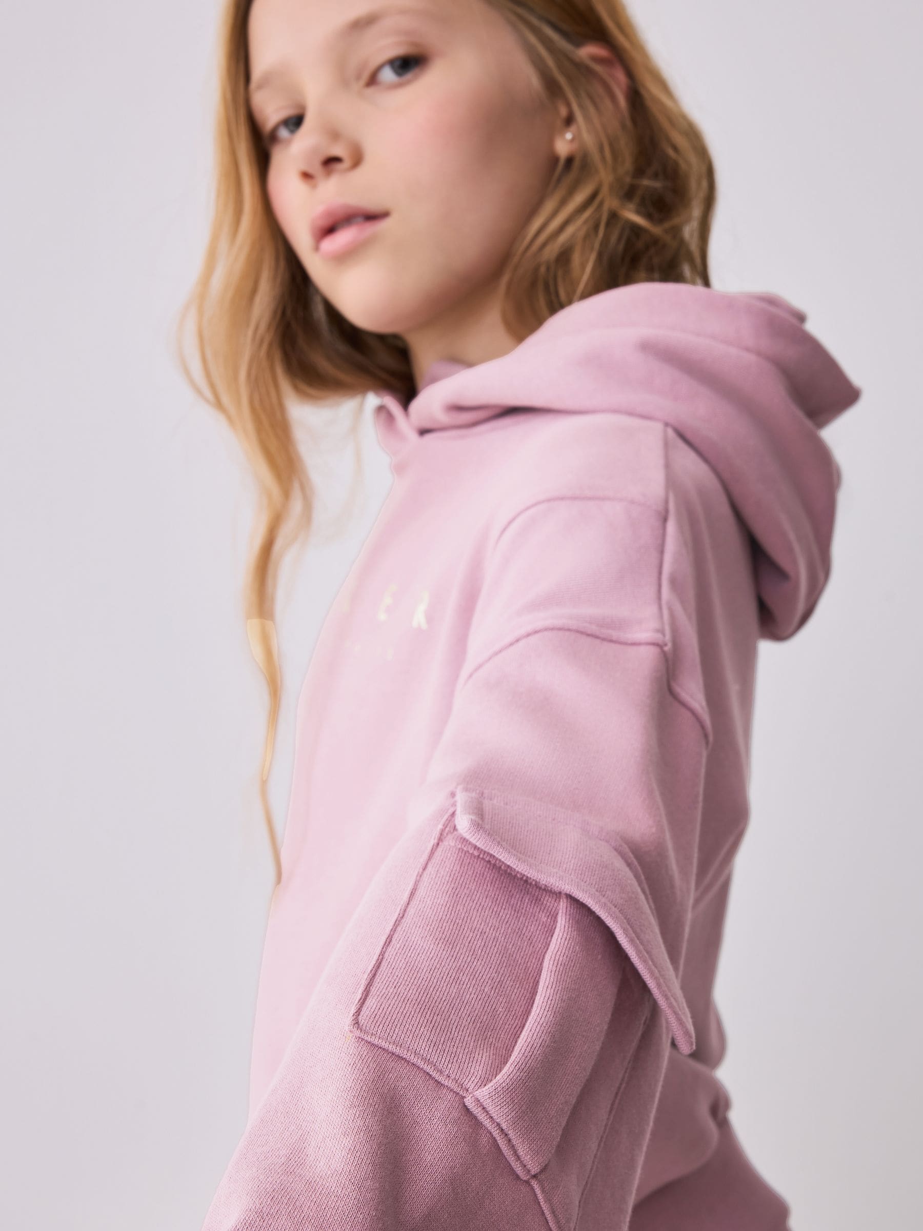 Baker by Ted Baker Paarse 2 Pieces Hoodie en Cargobroeken met Wijde pijpen Set