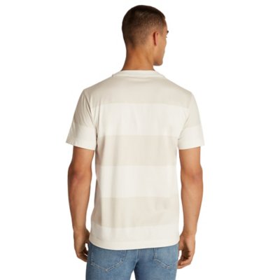 Tee-shirt à manches courtes homme Woven Label Regular CALVIN KLEIN