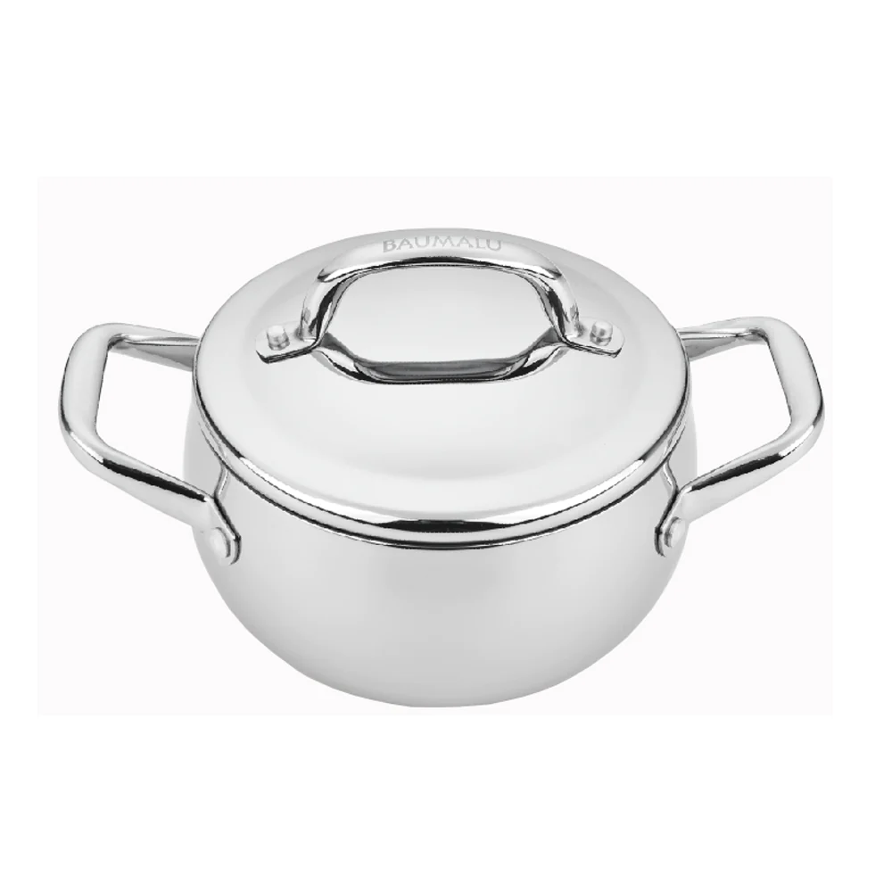 Faitout avec couvercle Olympe inox tripli 24 cm avec couvercle Baumalu