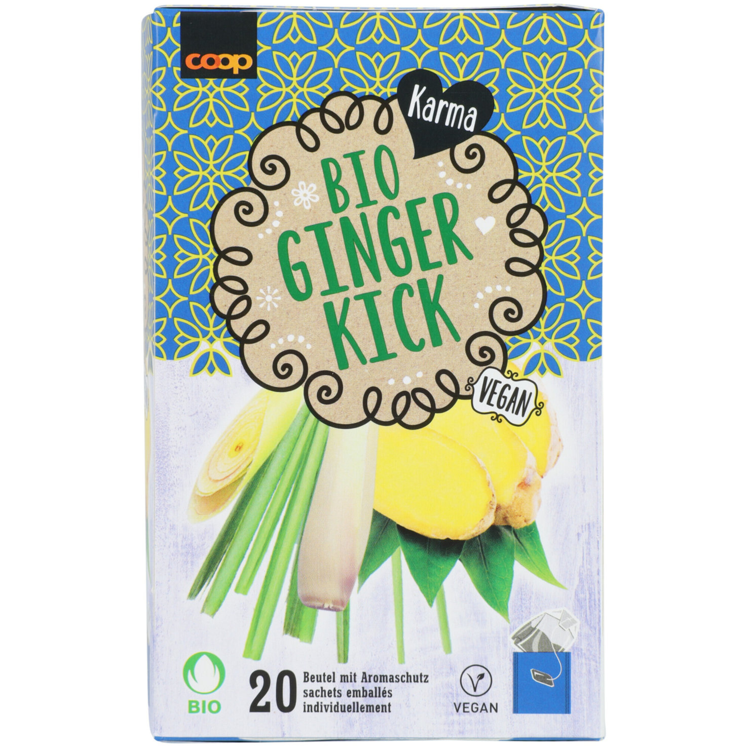 Karma Bio Tee Ginger Kick 20 Beutel