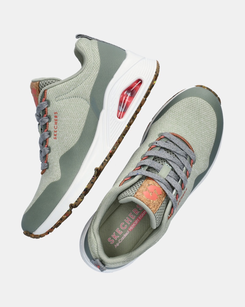 Skechers Uno Lage sneakers  - groen
