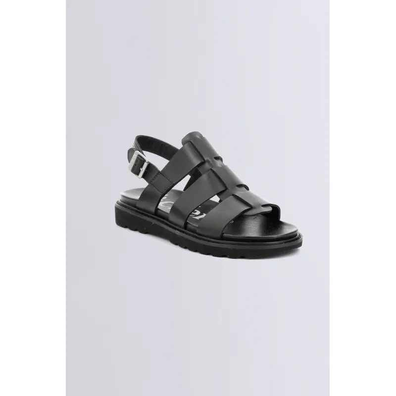 Neosinead Noir SANDALES Cuir Femme