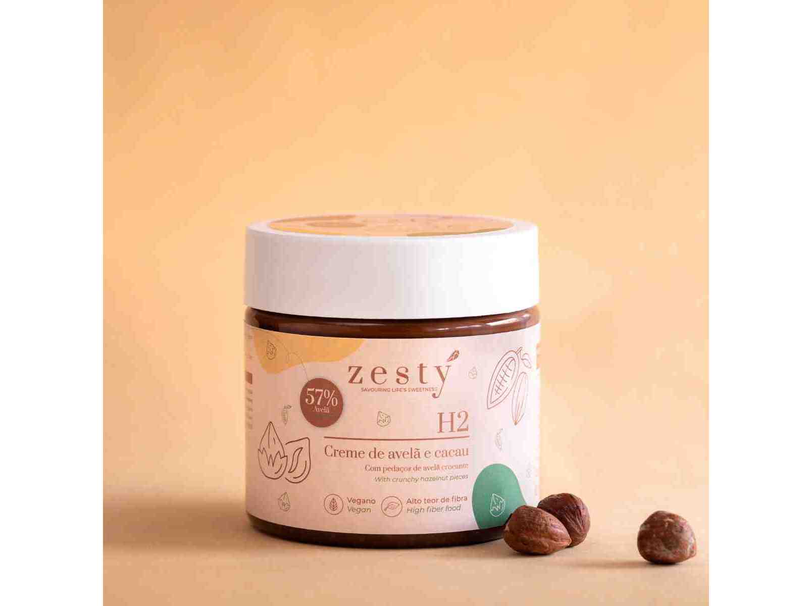 CREME DE BARRAR ZESTY AVELÃ E CACAU SEM AÇÚCAR 200 G