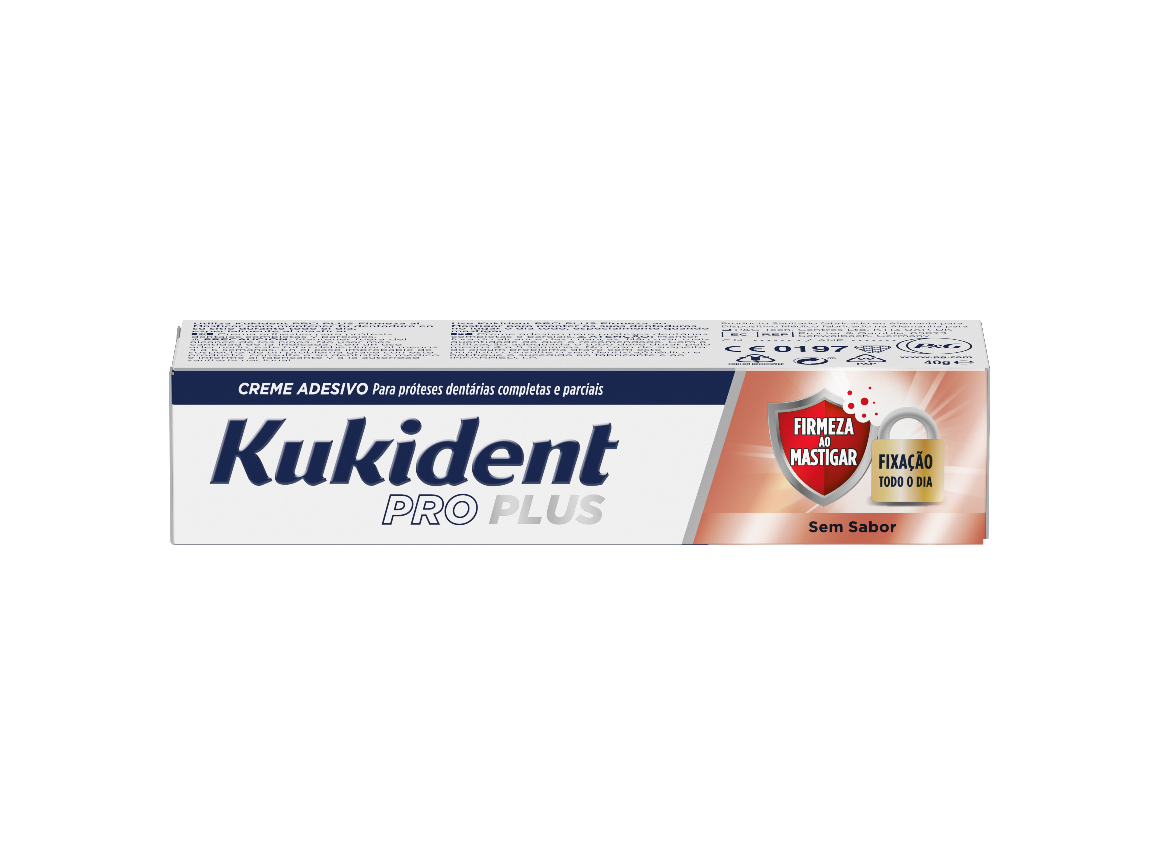 CREME KUKIDENT ADESIVO PRO DUPLA AÇÃO 40G