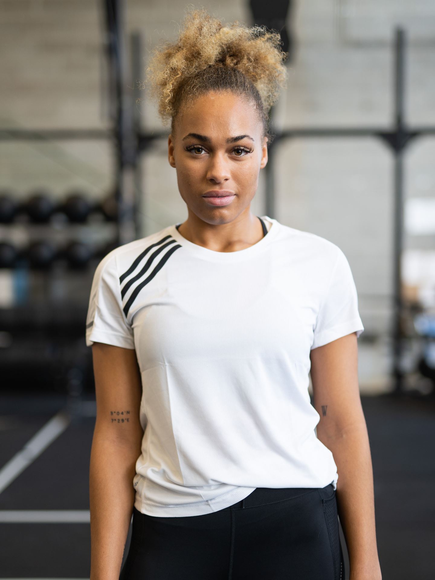 Run It Tee 3 Stripes