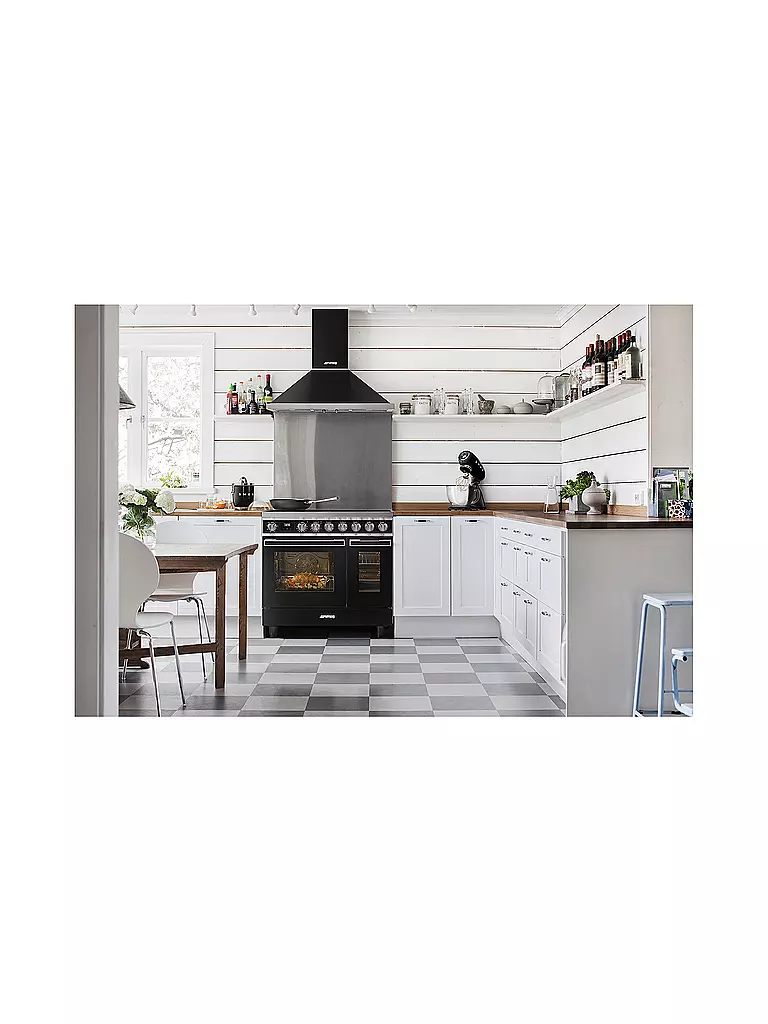 SMEG Zitruspresse 50s Retro Style Schwarz CJF01BLEU schwarz