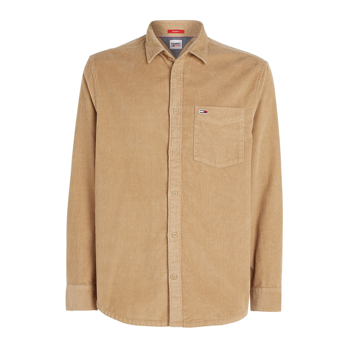 TOMMY JEANS<br>Camisa folgada em veludo