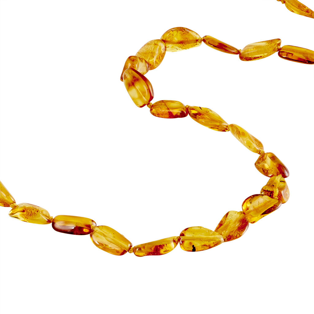 Collier Sautoir Cososus Ambre