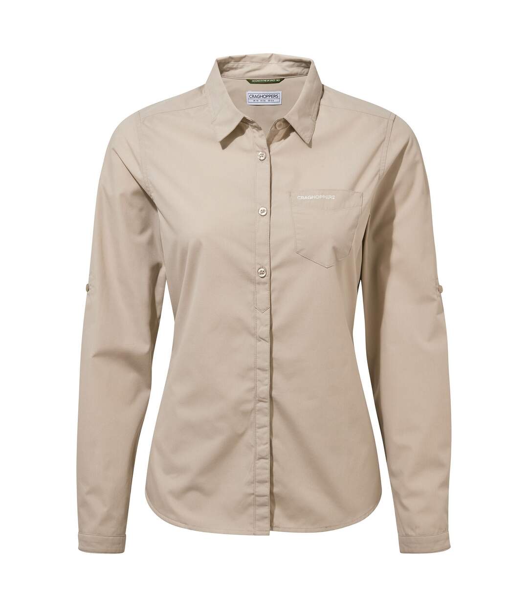 Craghoppers - Chemisier KIWI - Femme (Beige) - UTCG1698