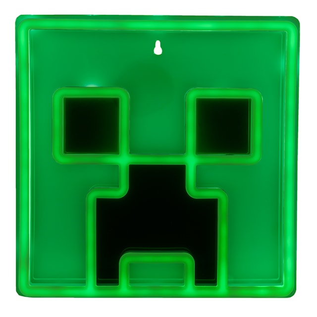 Creeper Wall Mountable LED Neon Light, Minecraft