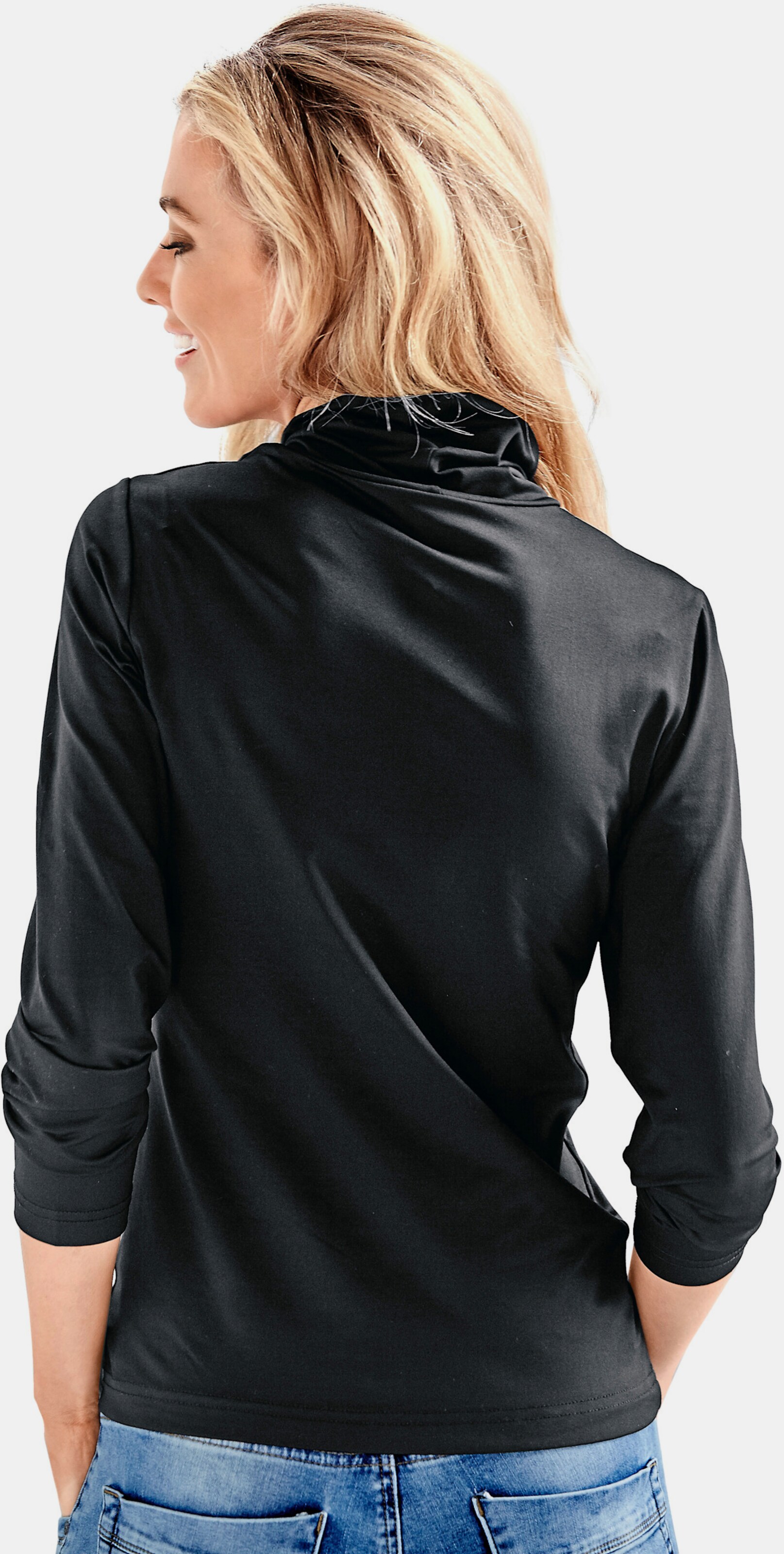 Rollkragen-Shirt