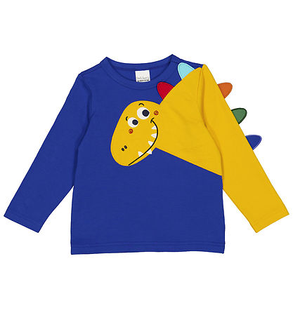 Freds WoRød Bluse - Hello Dino - Star Blue