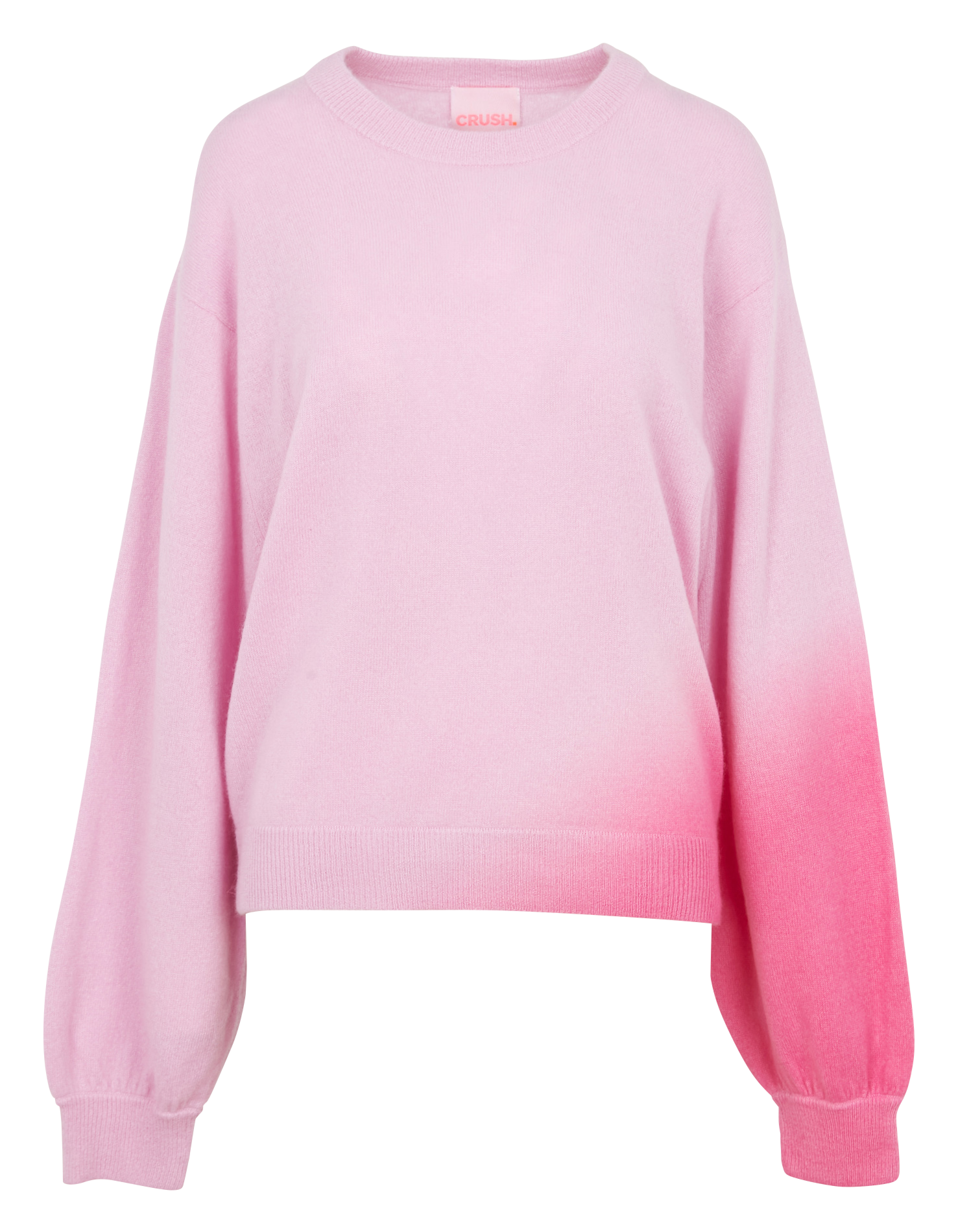 MELLON - Pull col rond en cachemire| Rose