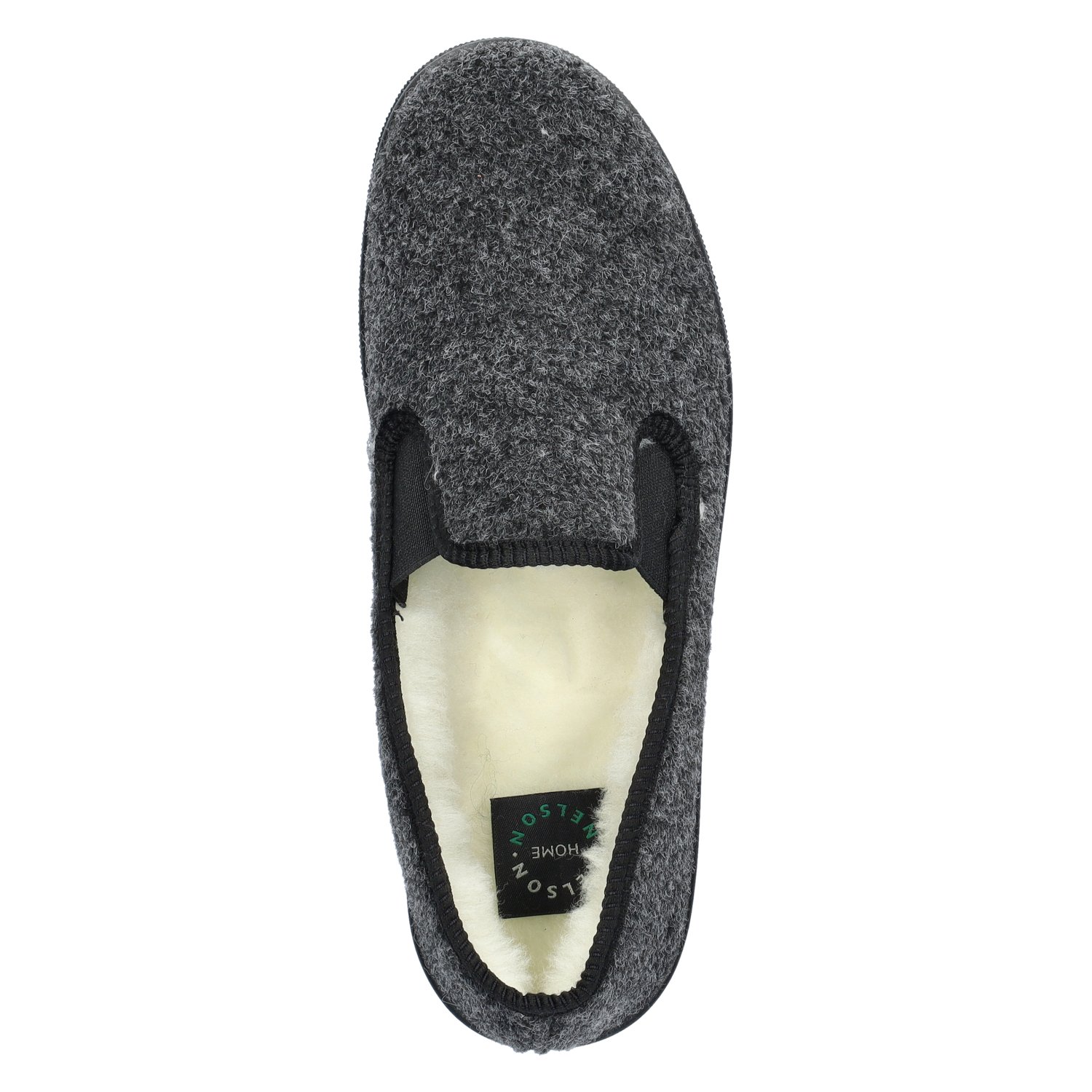 Home heren pantoffel Nelson Grijs