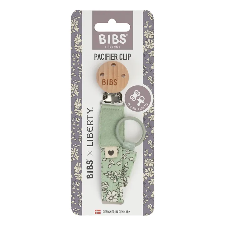 Bibs Attache tétine - Bibs x Liberty | Sauge