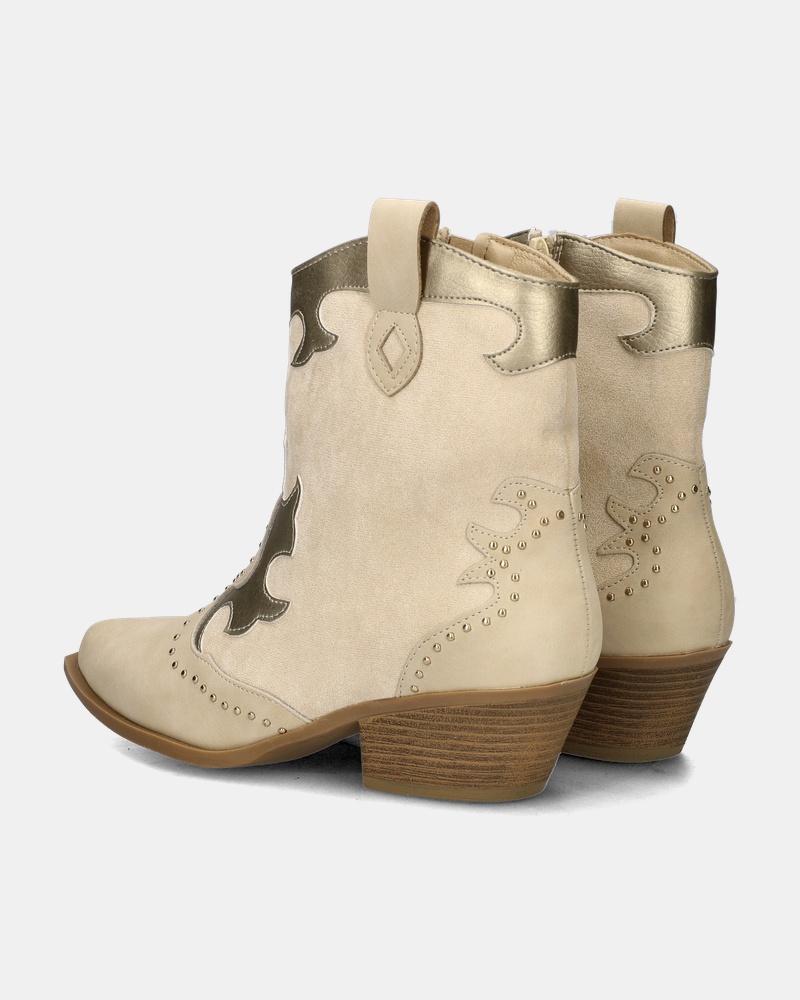 Nelson Enkellaarsjes  - beige