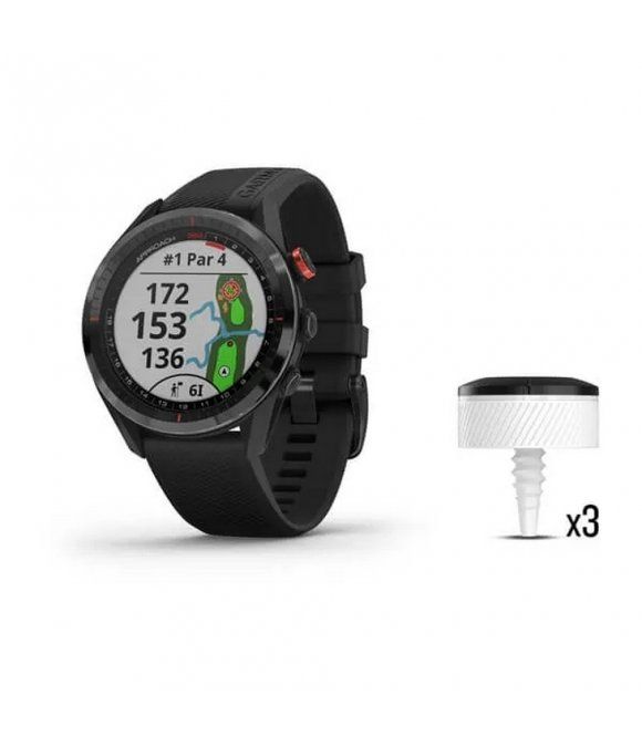 Pulsuhr / Tracker Garmin Golf-Uhr Approach S62-CT10 Bundle 010-02200-02