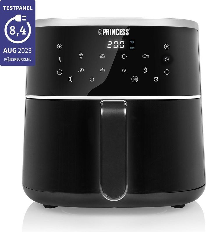 Princess - 182238 - Digitale Airfryer - Zwart - 4L