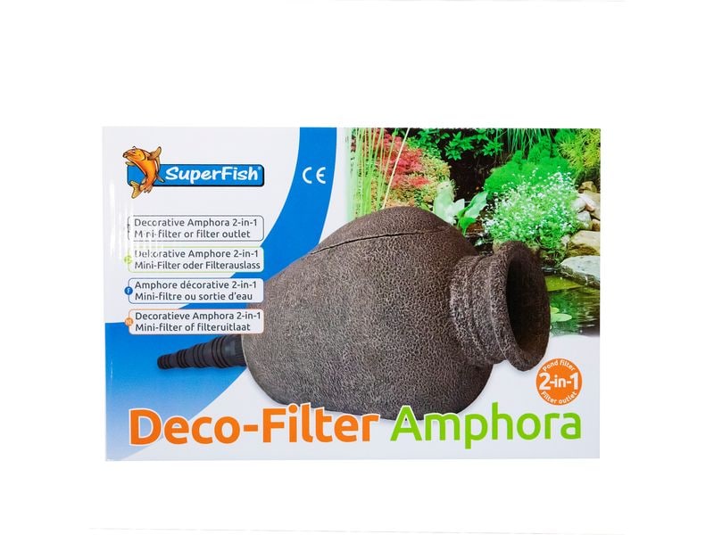 SuperFish Deko-Filter Amphore Dekorative Filter-Figur