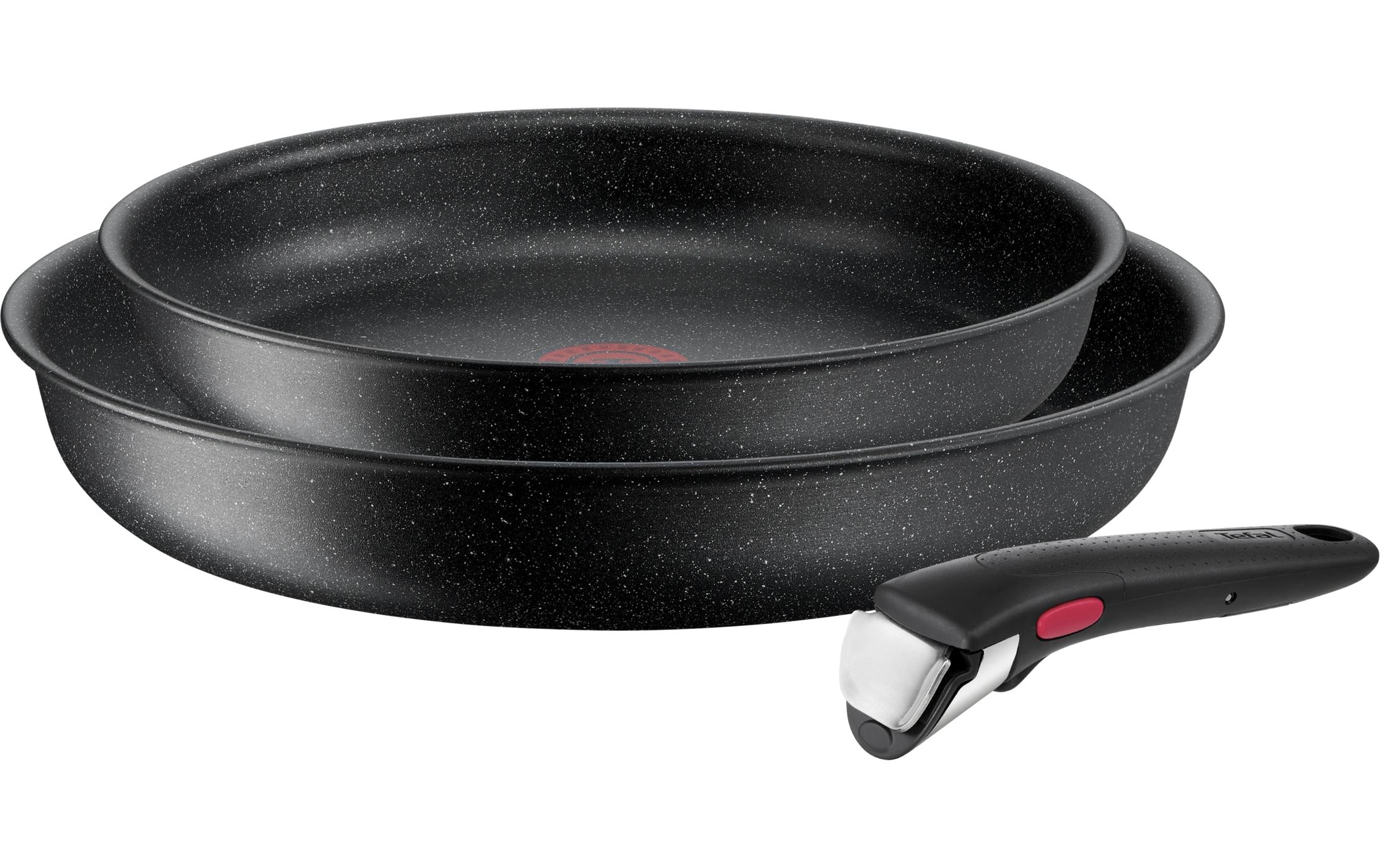 Pfannen-Set Ingenio Black Stone 24 cm/28 cmPlatzsparendes und vielseitiges Kochgeschirr