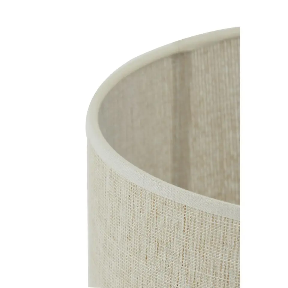 Cilinder Lampenkap Breska - Parel Wit - Ø40x30cm
