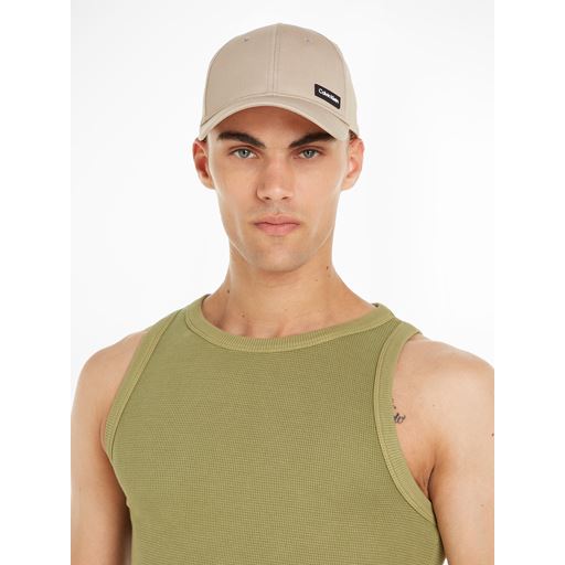 Calvin Klein Essential Patch Cap, Fresh Clay, One size
